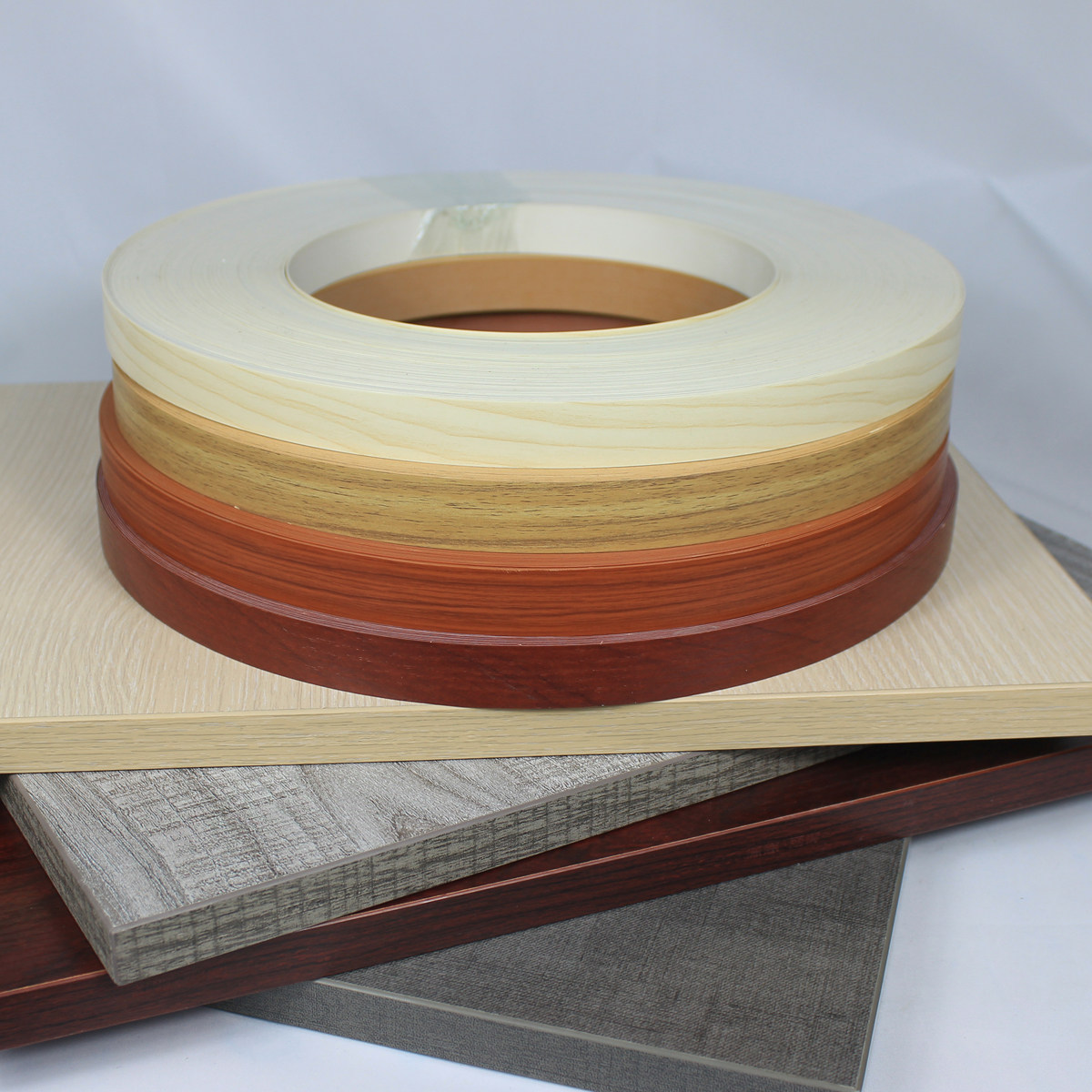 pvc封边条免胶免漆热熔自粘封边生态装饰条衣封边条