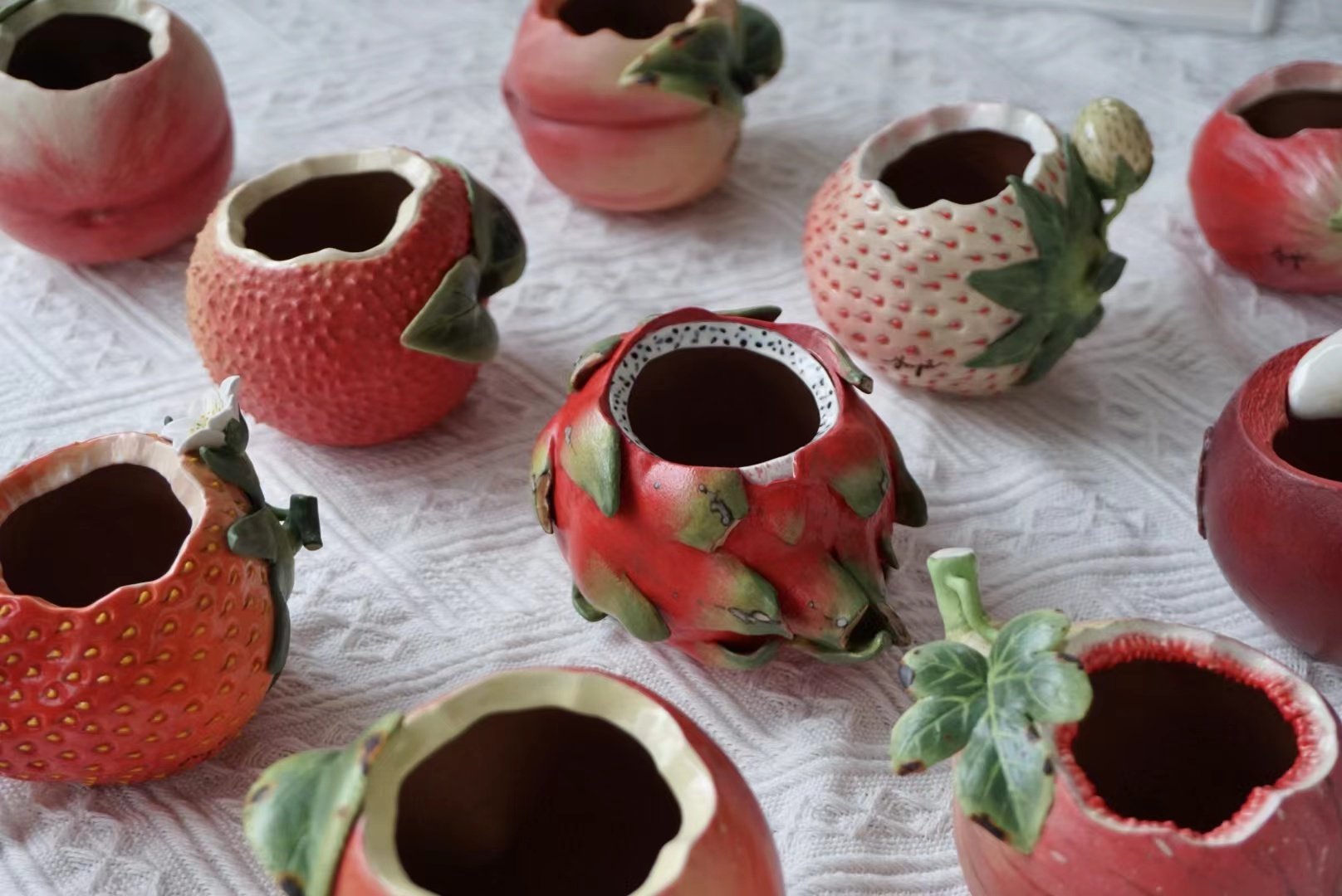 tozzi手工多肉花盆设计师yaya手捏精致粗陶创意花盆