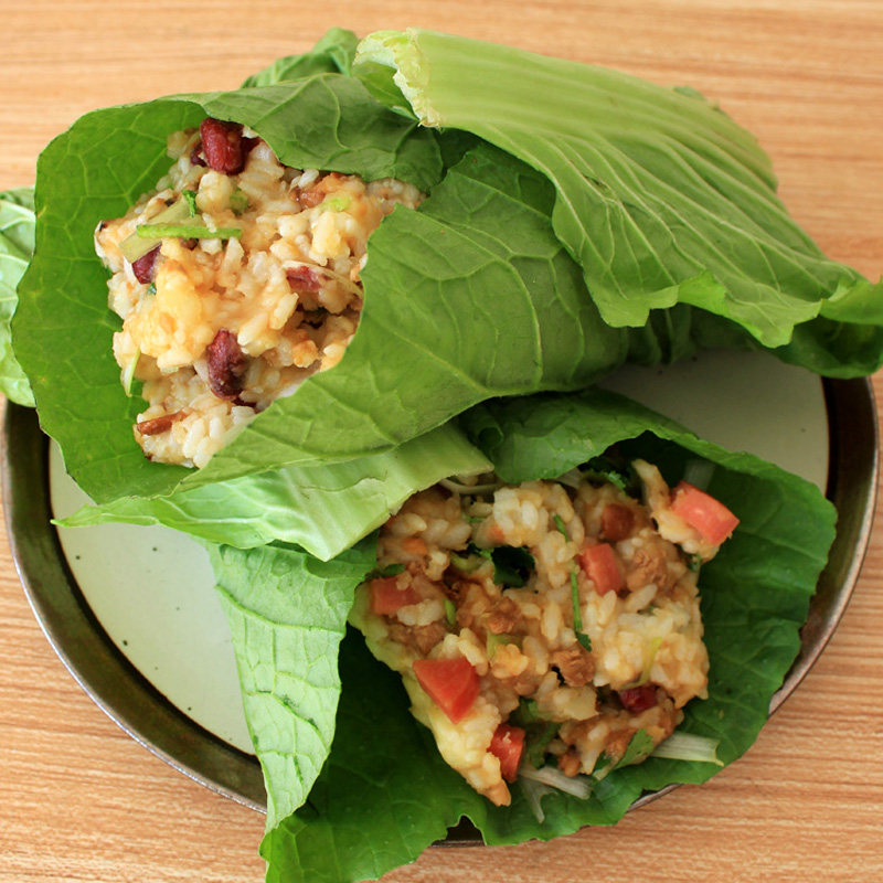 新鲜大白菜叶东北农家蔬菜包饭包白菜叶子蘸酱菜现摘现发20个叶