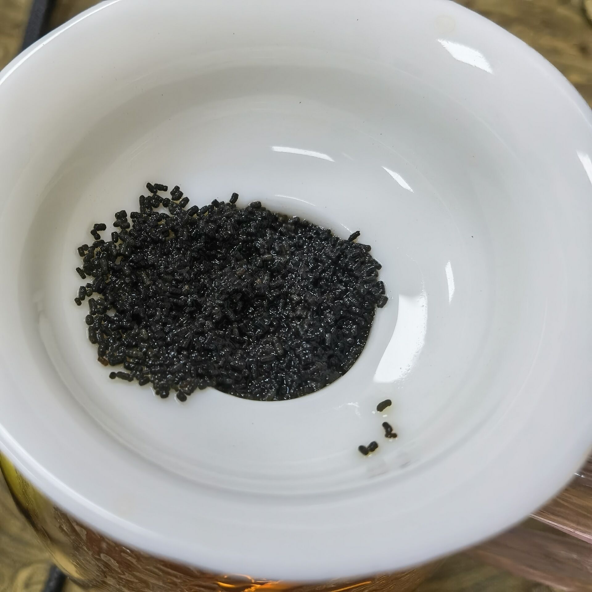 梧州六堡虫屎陈年老生茶农农家茶叶野生特级六堡茶