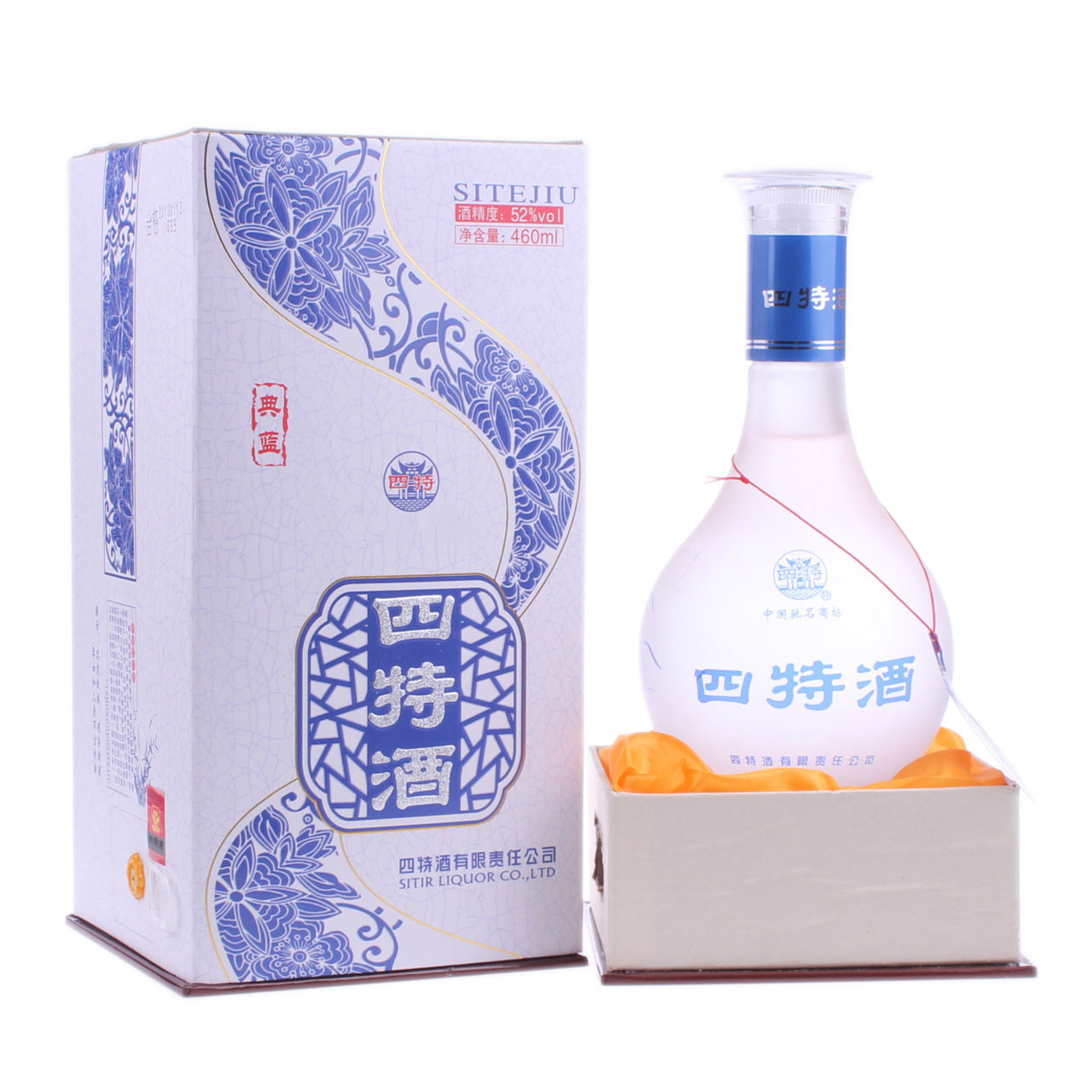 四特包邮特价白酒香型6瓶460ml整箱特典52度国产白酒