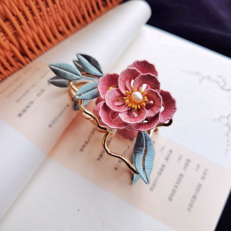 原创发簪发夹旗袍古装头饰懒人设计夏懒人发饰发饰