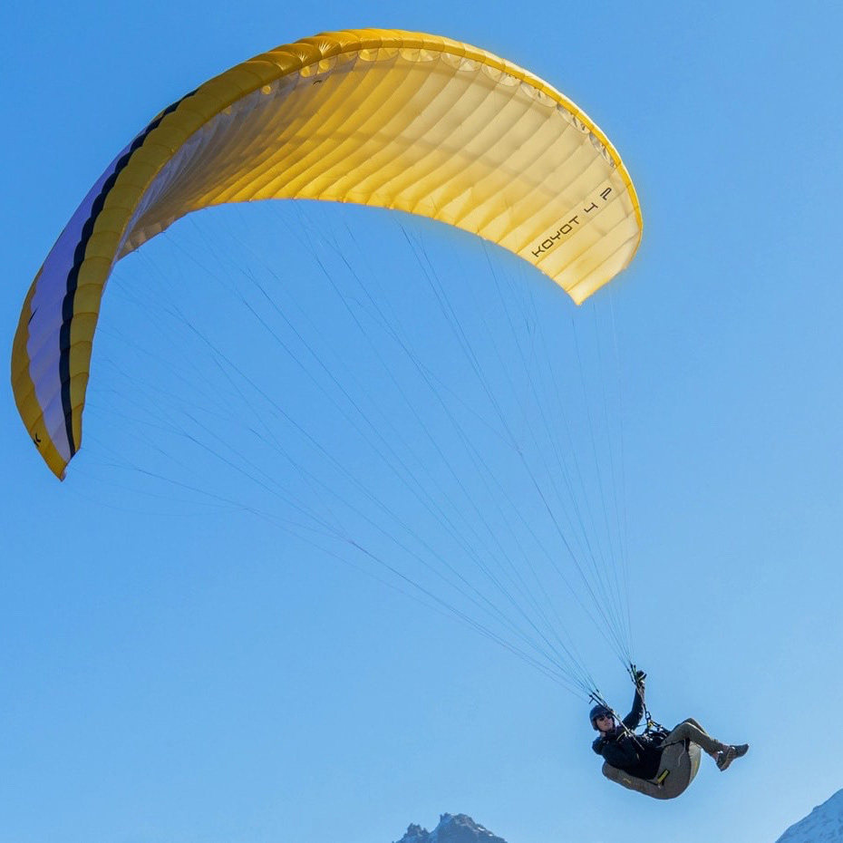 芥末飞行nk欧洲niviuk凯翼koyot4p轻便滑翔伞滑翔伞