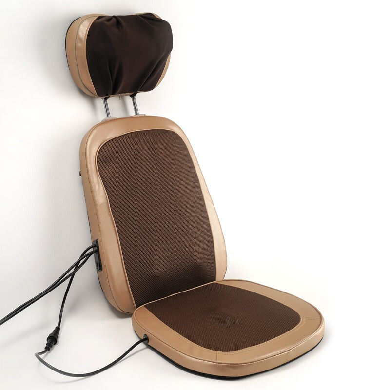 按摩凯仕乐车载靠垫汽车家庭两用颈椎按摩器颈部按摩靠垫