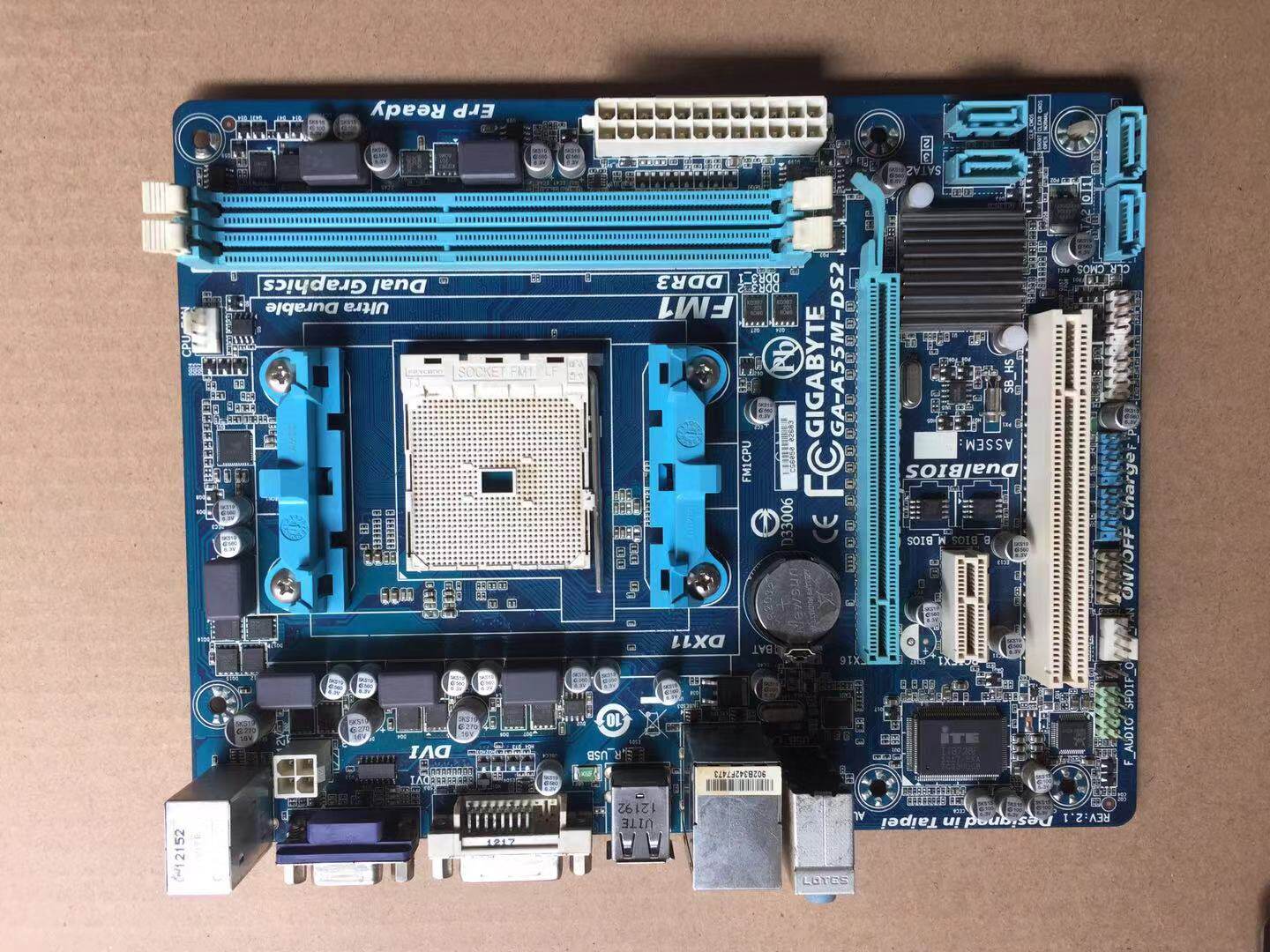 主板包邮amd905针fm1系列技嘉a55a75台式机主板