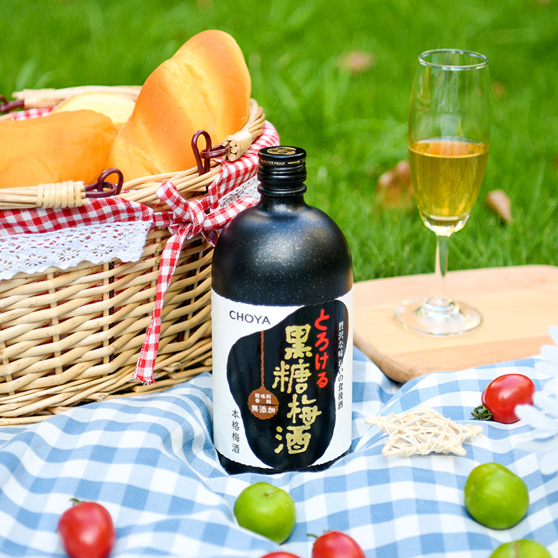 蝶矢俏雅黑糖梅酒720ml日本原装进口洋酒青梅酒女士果酒甜酒梅酒