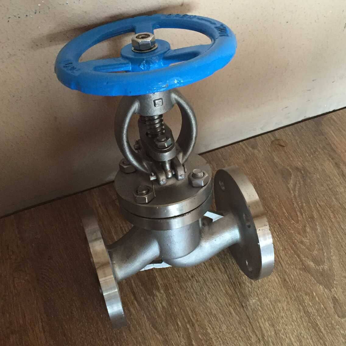 不锈钢法兰截止阀j41w-16pdn15dn25dn40dn50截止阀