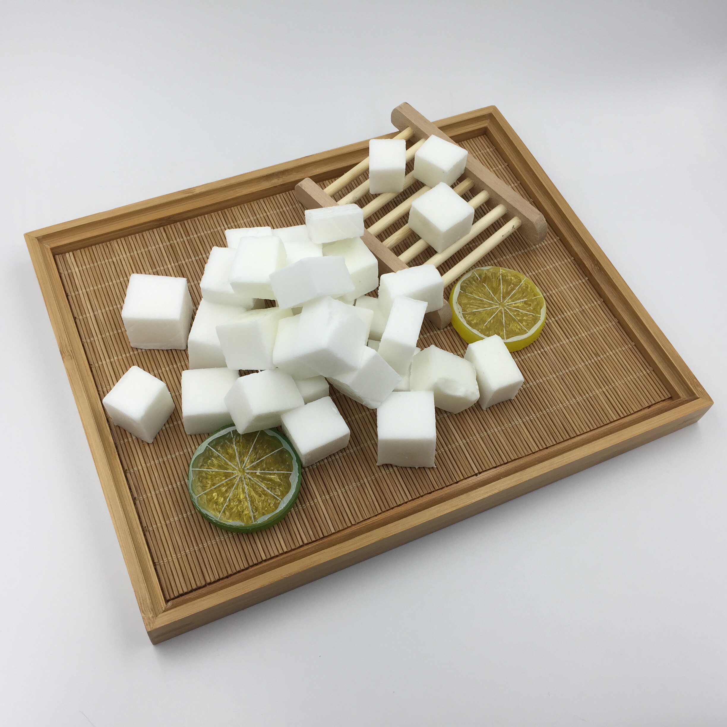 diy透明天然植物乳白色皂基手工材料500g自制香薰香料