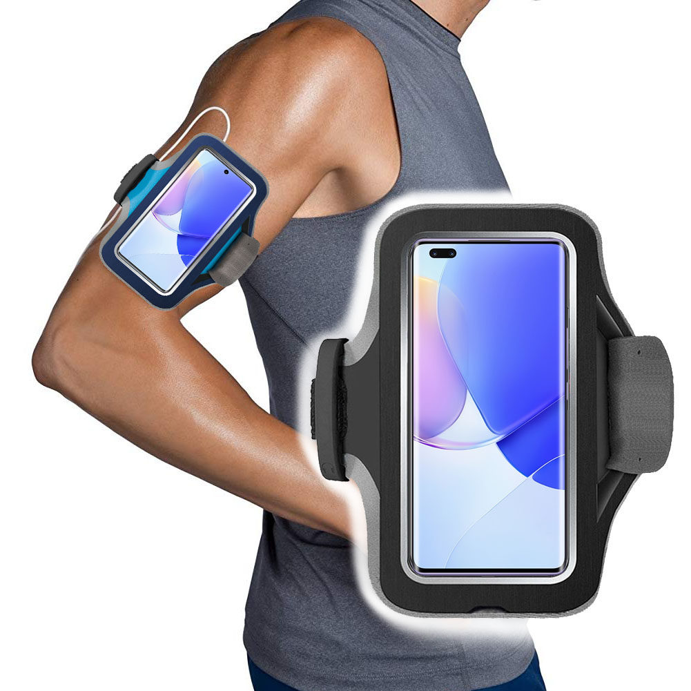 适用华为nova9pro跑步手机臂包nova87pro户外手臂手包