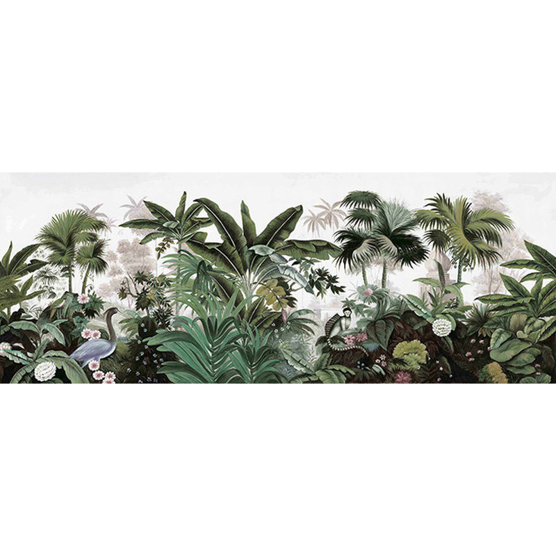 安达达曼掠影植物热带雨林西洋画背景背景墙墙纸轻奢定制壁画