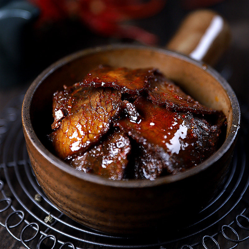 香卤牛肉肉片精选牛腱辣的过瘾嚼劲四川特产卤肉类