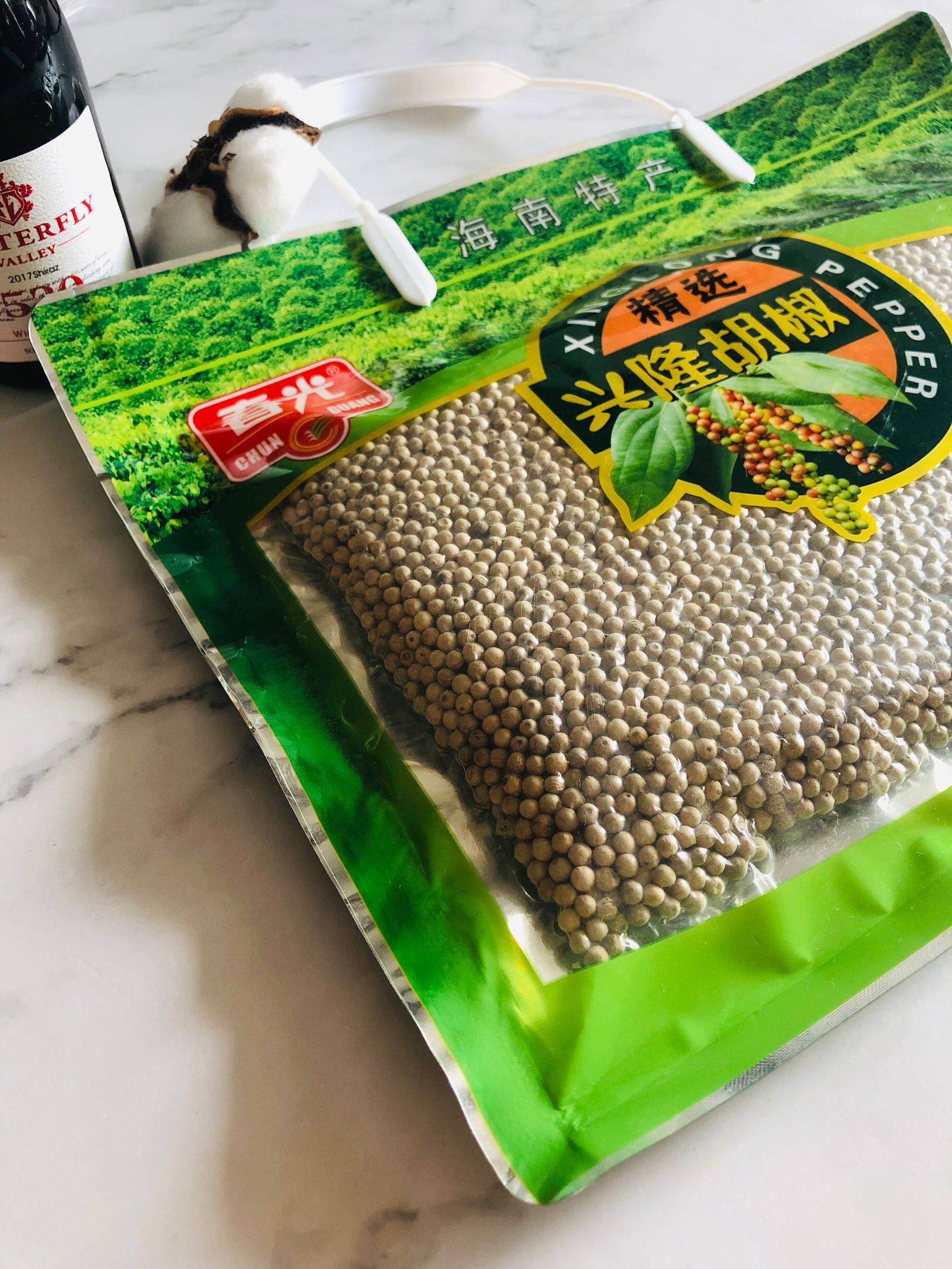 海南特产春光食品兴隆白胡椒胡椒350克香料烹饪其它调料