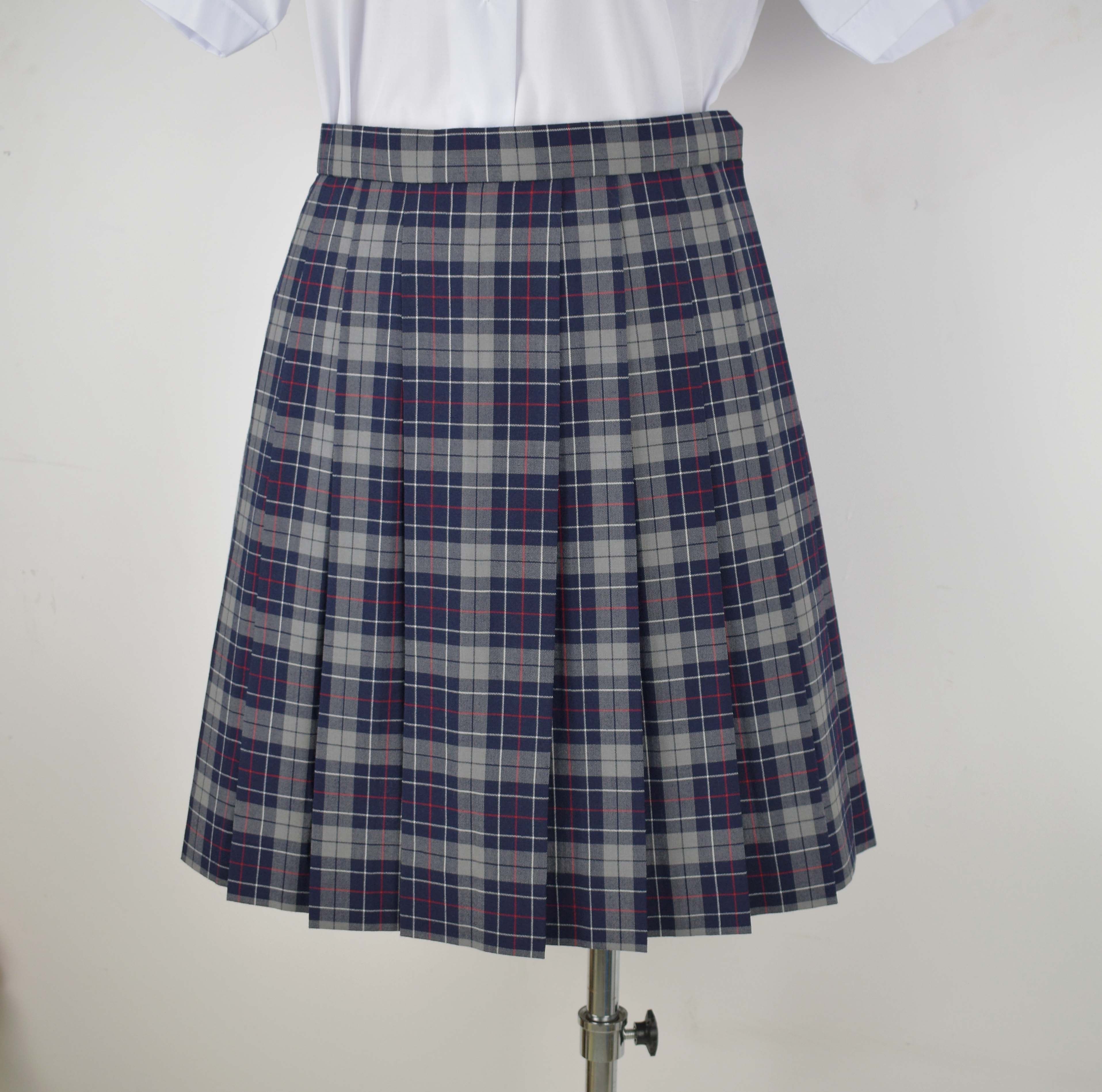 放学后的制服馆/a2/日制校供jk制服裙前箱褶半身百褶校服裙短格裙_双