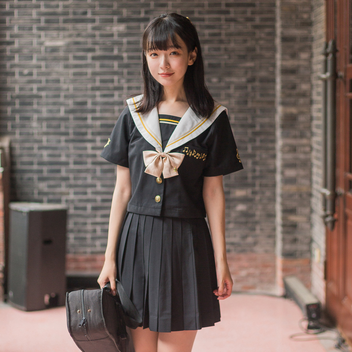 制服放学放学后后的协奏曲原创jk正统短袖夏服学生校服