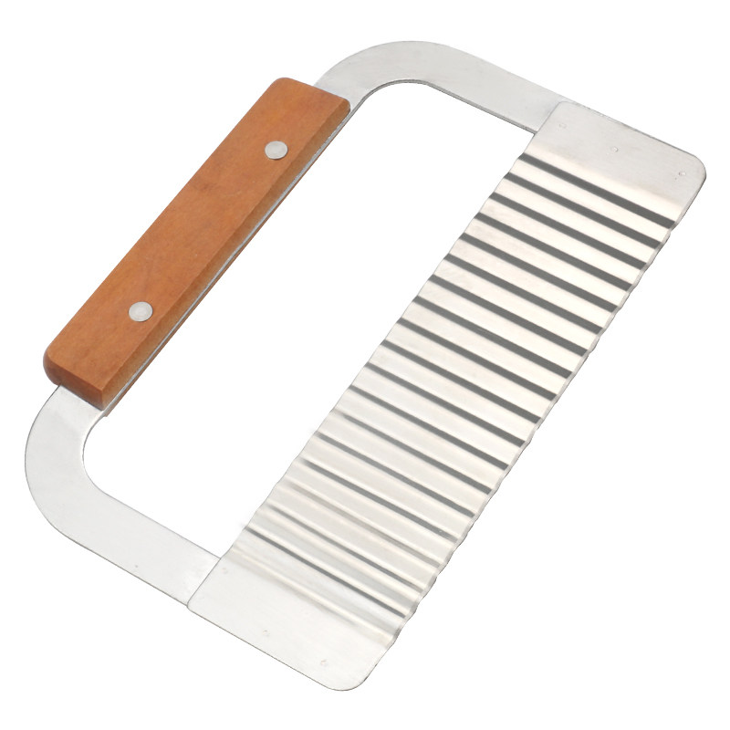 ggomi品牌豆腐刀波纹刀韩国不锈钢波纹刀创意厨房多功能切菜器