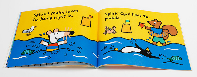 小鼠波波绘本英文认知cousinslucy平装图画书英语儿童读物原版书