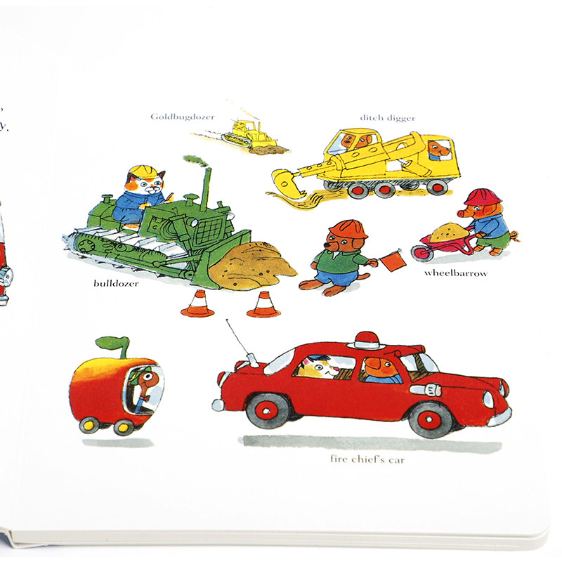 busy英文卡车纸板儿童进口系列学习启蒙认知儿童读物原版书