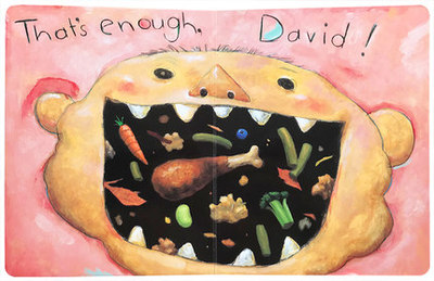 david大卫音频英文绘本不可以香农名家shannon启蒙早教培养板书习惯