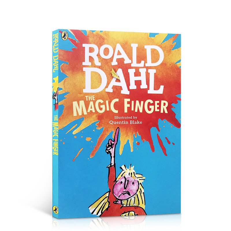 送音频英文原版绘本roalddahlthemagicfinger魔法手指罗尔德达尔系列