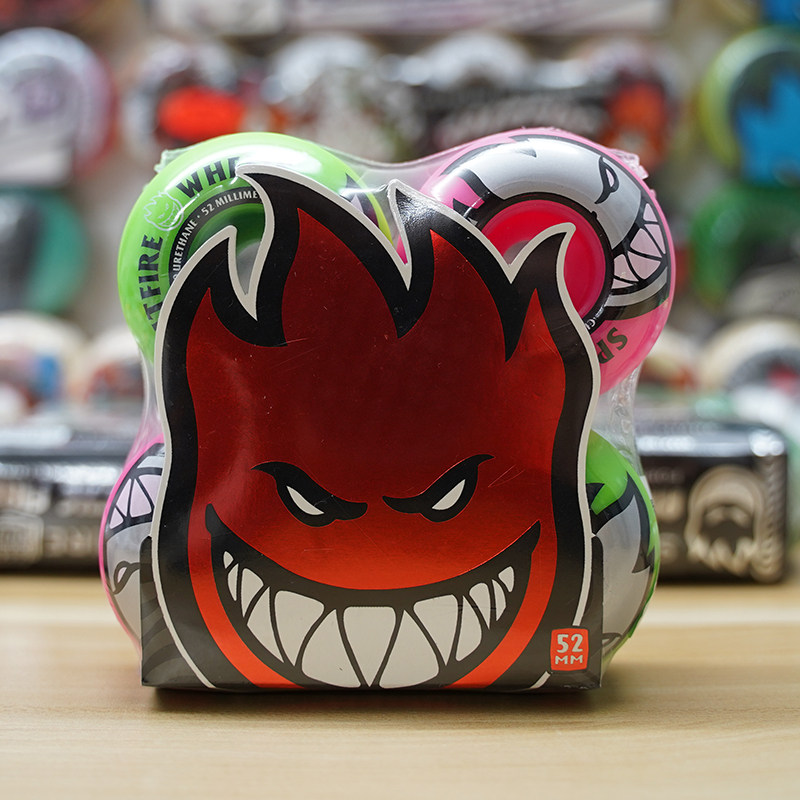 轮子小火滑板进口spitfire正品f4火轮叨叨滑板