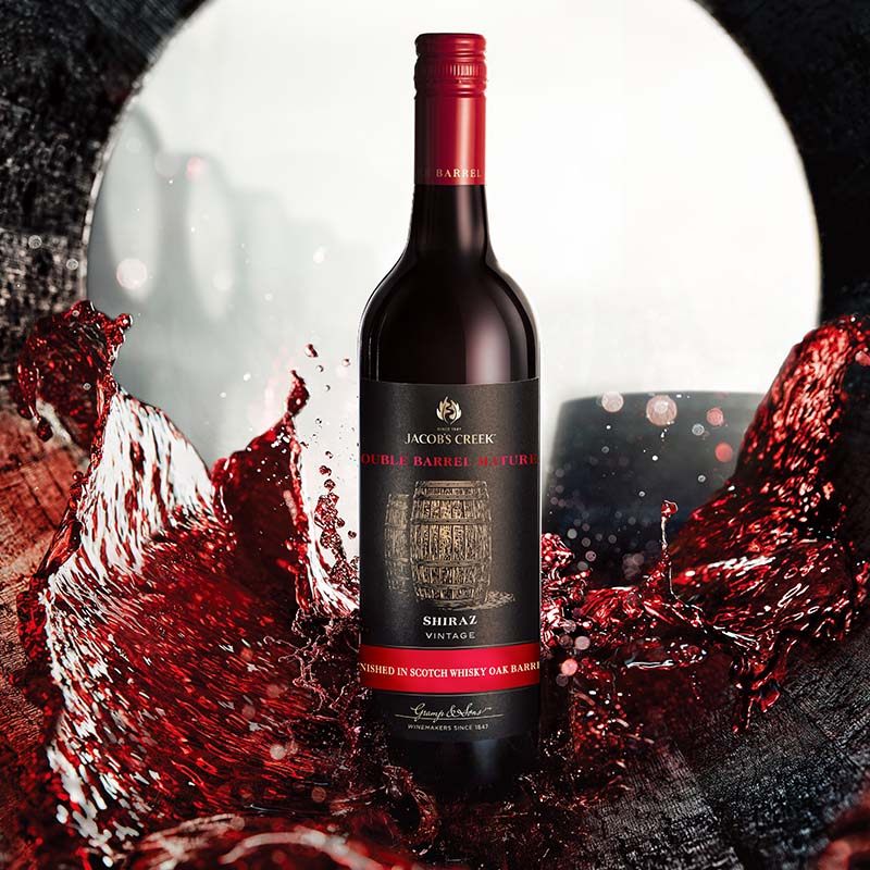 官方旗舰澳洲进口杰卡斯双桶创酿西拉红葡萄酒750ml干红静态葡萄酒