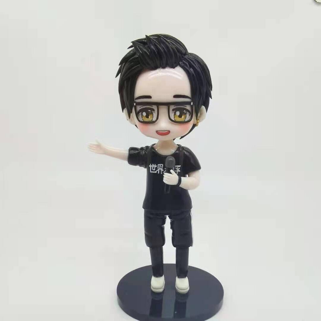 定制薛之谦人偶卡通明星超轻粘土树脂手办生日手办
