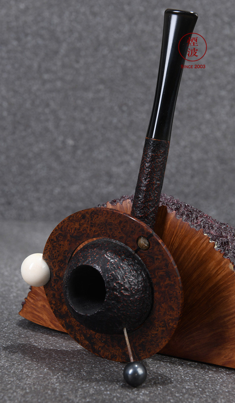 烟波丹麦tomeltangsaucer石楠木楠木手工制大师烟斗烟斗