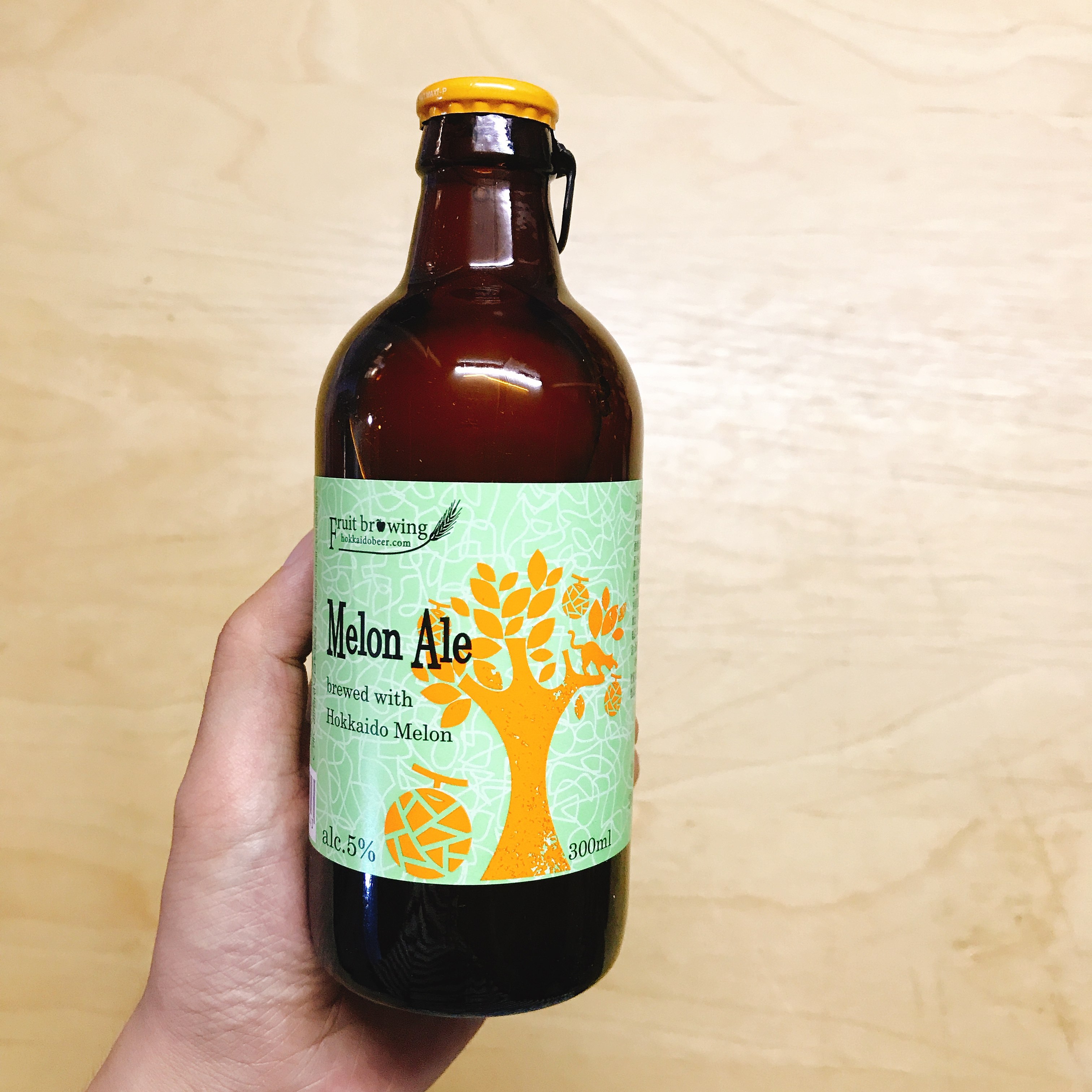 套餐组合北海道小樽果酿melonale蜜瓜艾尔水果啤酒