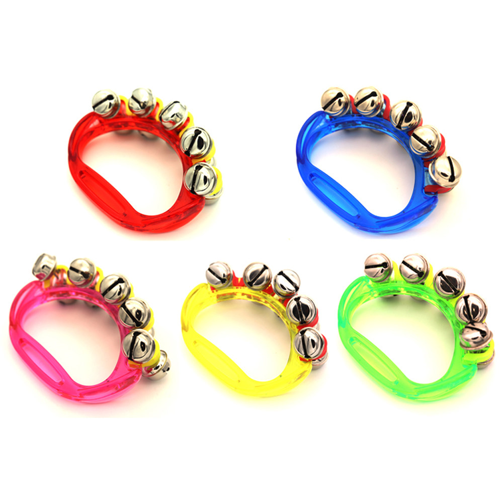 串铃打击乐器手摇幼儿园铃铛奥尔夫音乐乐器早教教具铃类乐器