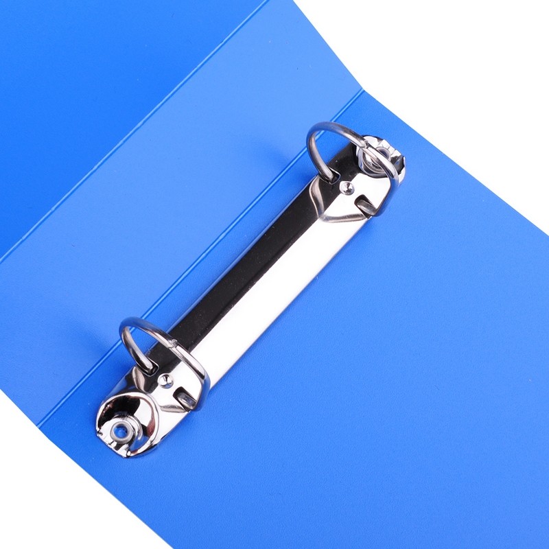 富得快a5两孔活页文件夹打孔夹2孔夹票据夹a4一半tc512d