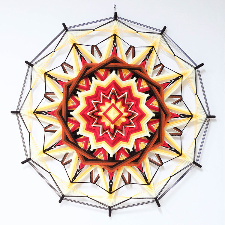 阳光丨曼达拉上帝之眼装饰壁挂乔迁礼品地中海壁饰