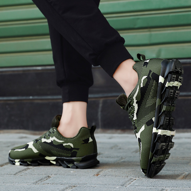 解放鞋女潮迷彩大学生军训高中生大码女鞋单鞋