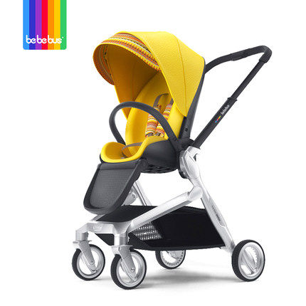 bebebus婴儿推车可坐可躺双向轻便高景观新生宝宝四轮推车