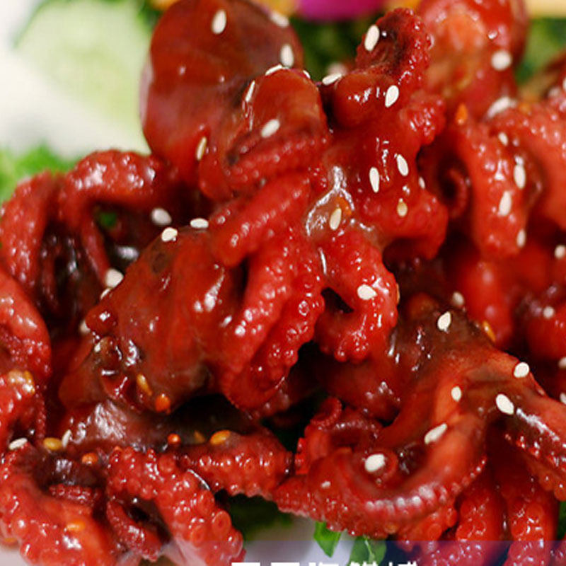 优惠券后98元,tl味付芝麻八爪鱼调味章鱼寿司料理解冻小章鱼大只八爪