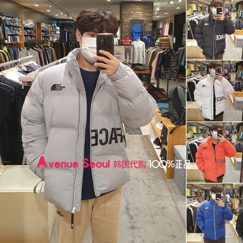 韩国代购 THE NORTH FACE/北面20冬男女立领保暖棉衣外套 NJ3NL51