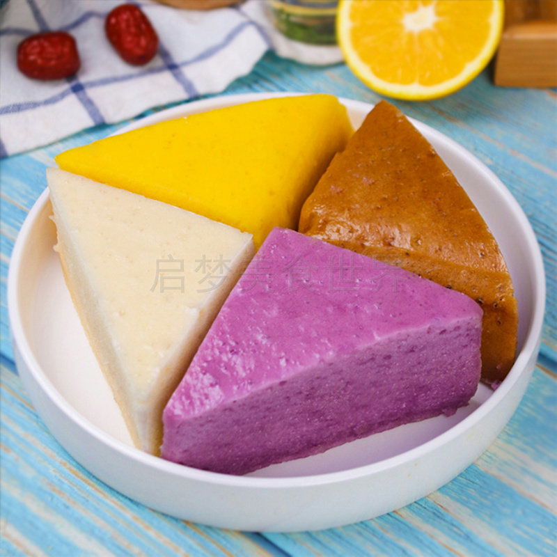 餐厅马拉红糖发糕三角形松糕广式茶楼点心速冻包点