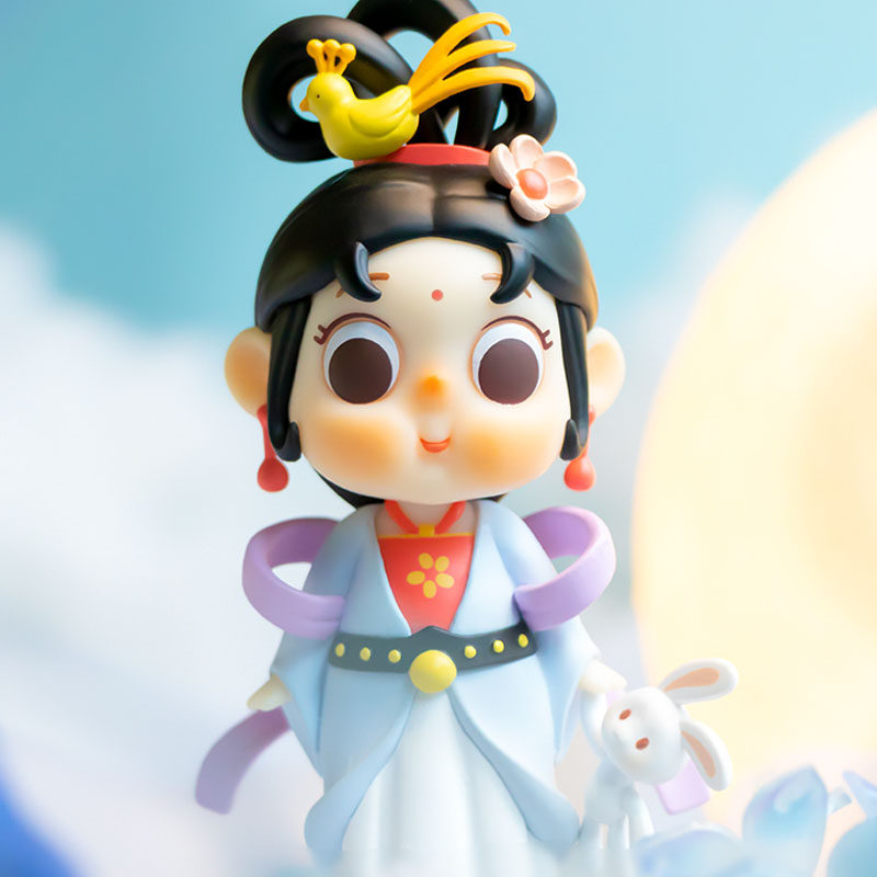 正版林川一目神话传说盲盒一套全套jooeejooni少女潮玩盲盒