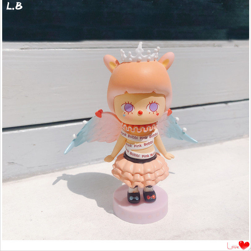 正版bobbi维密天使系列惊喜盲盒摆件公仔手办潮玩盲盒
