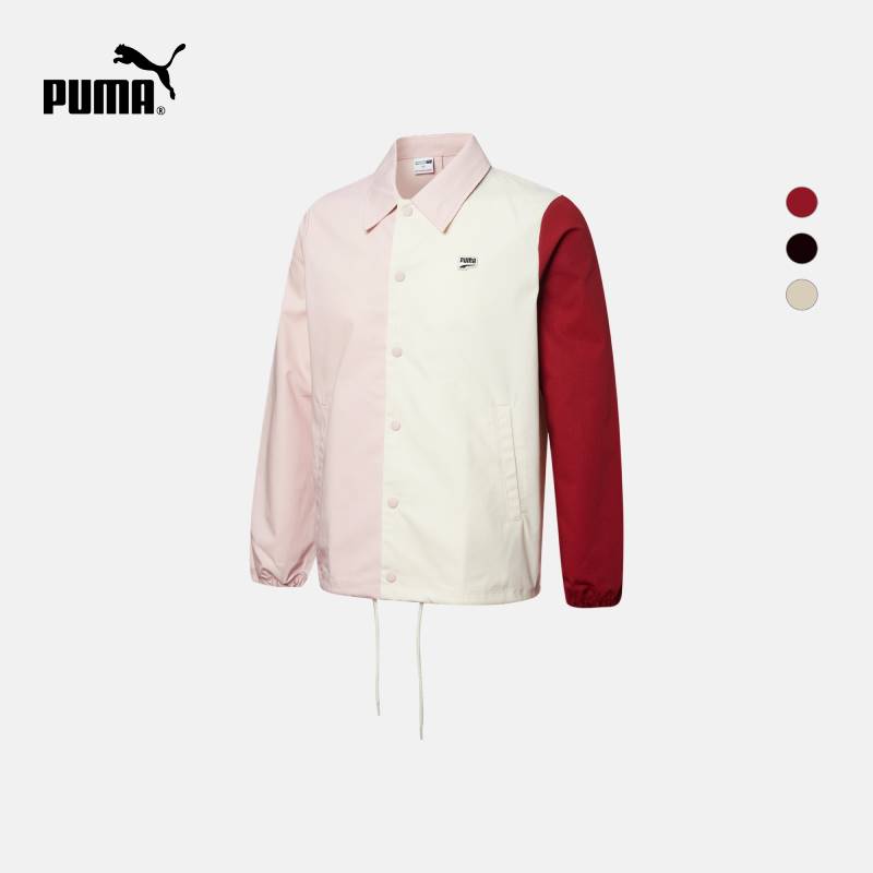 PUMA彪马官方正品 新款男子休闲复古教练夹克外套DOWNTOWN 532172