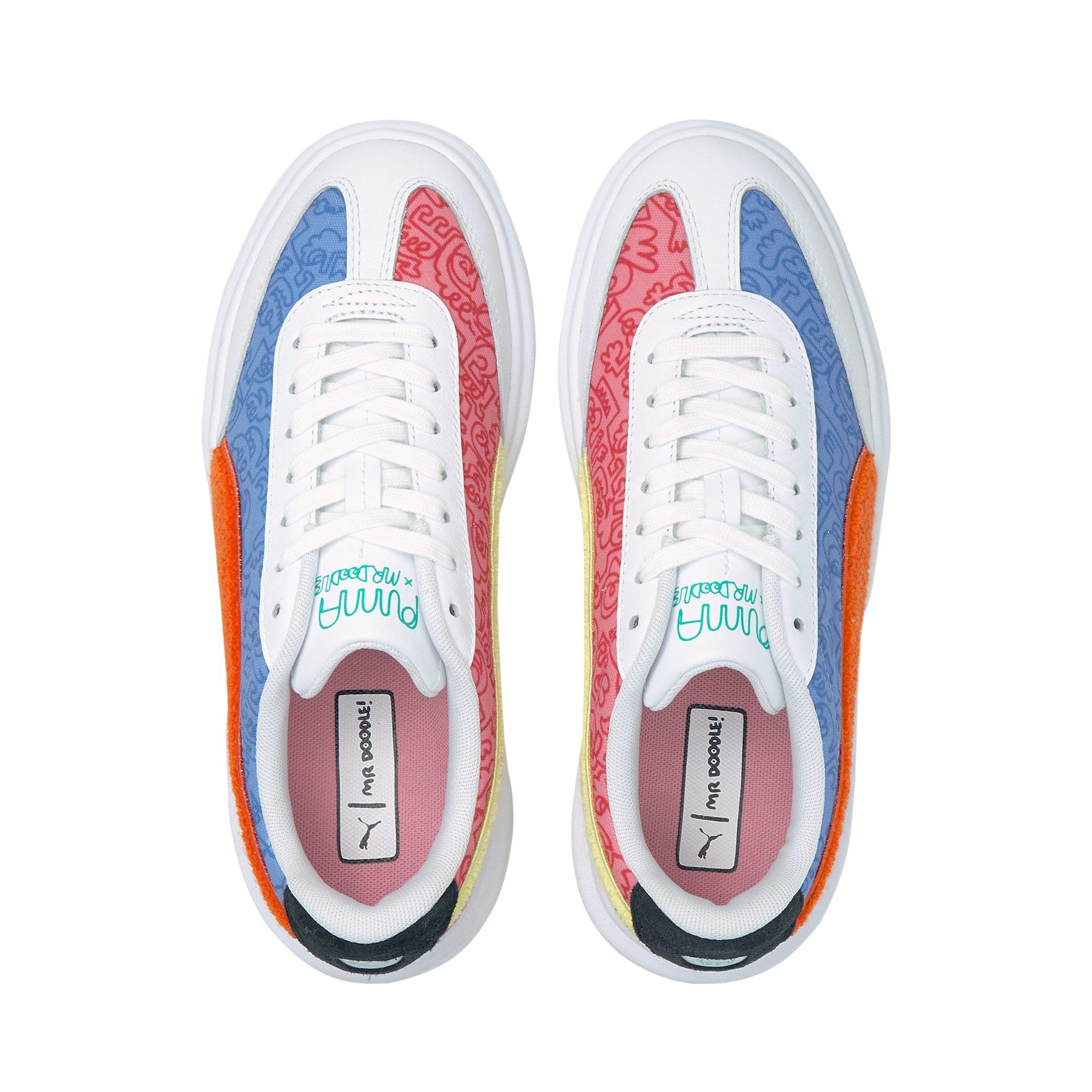 puma彪马官方正品女子mrdoodle联名款板鞋德板鞋