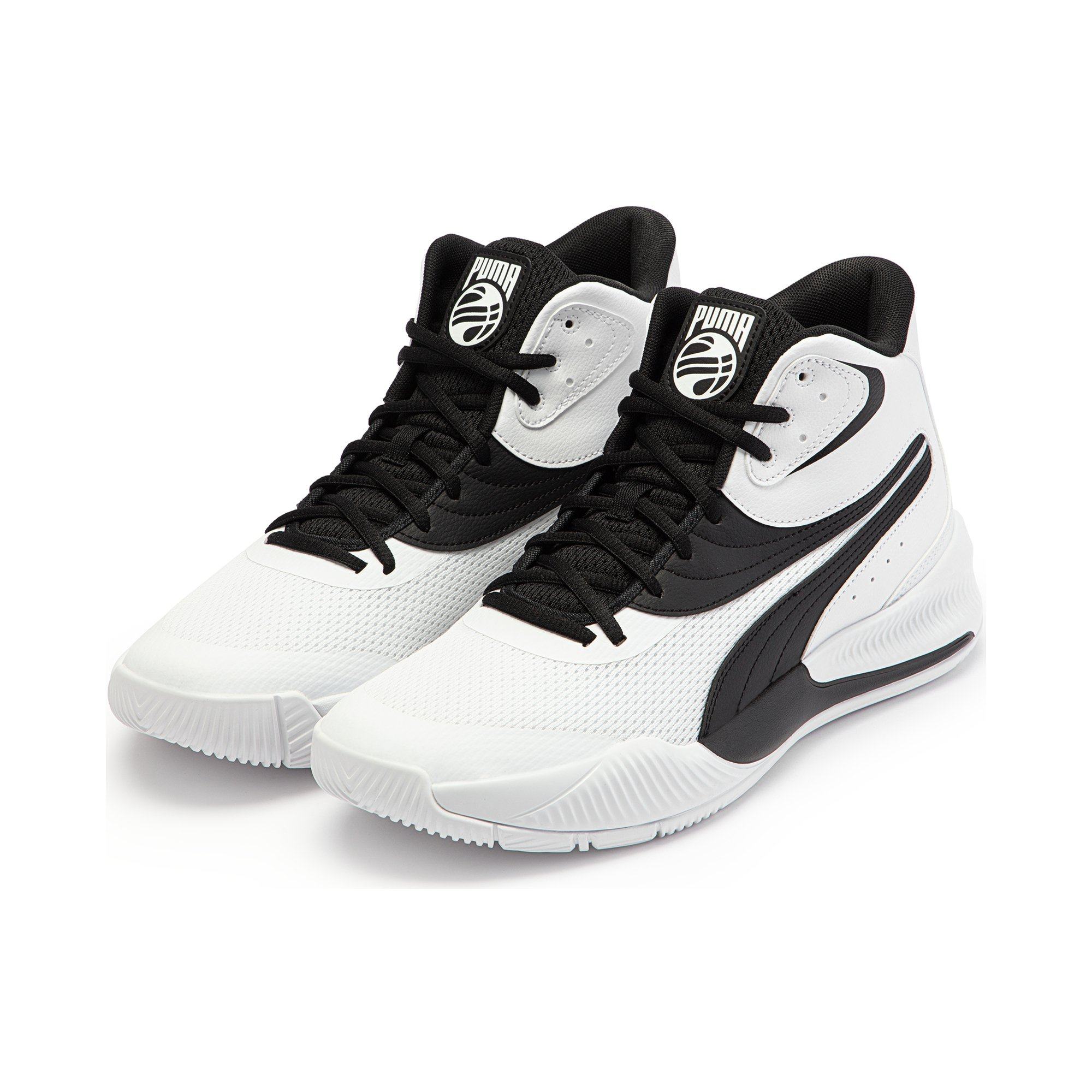 puma彪马官方新款男子中帮舒适篮球球鞋triple篮球鞋