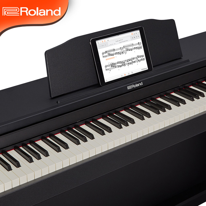 钢琴罗兰rp102智能蓝牙数码重锤成人儿童初学者数码钢琴
