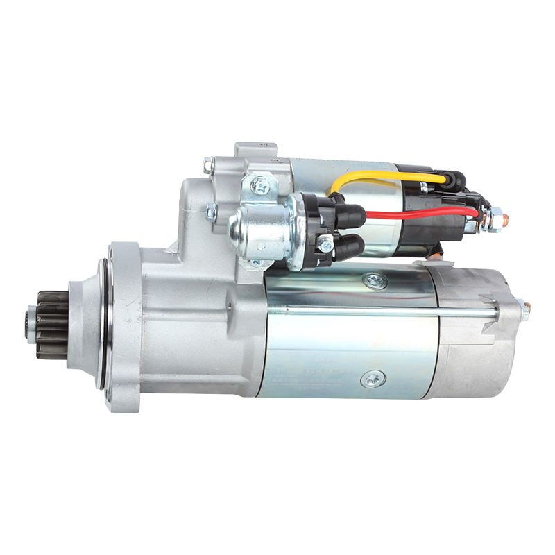 红岩起动机线圈铜线全新总成减速杰狮货车金刚启动马达