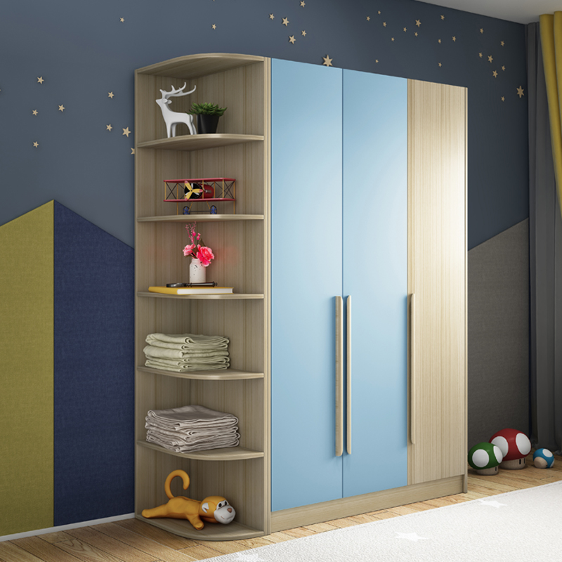 衣柜12米3门二环一米男孩烤漆钢琴衣橱儿童衣柜