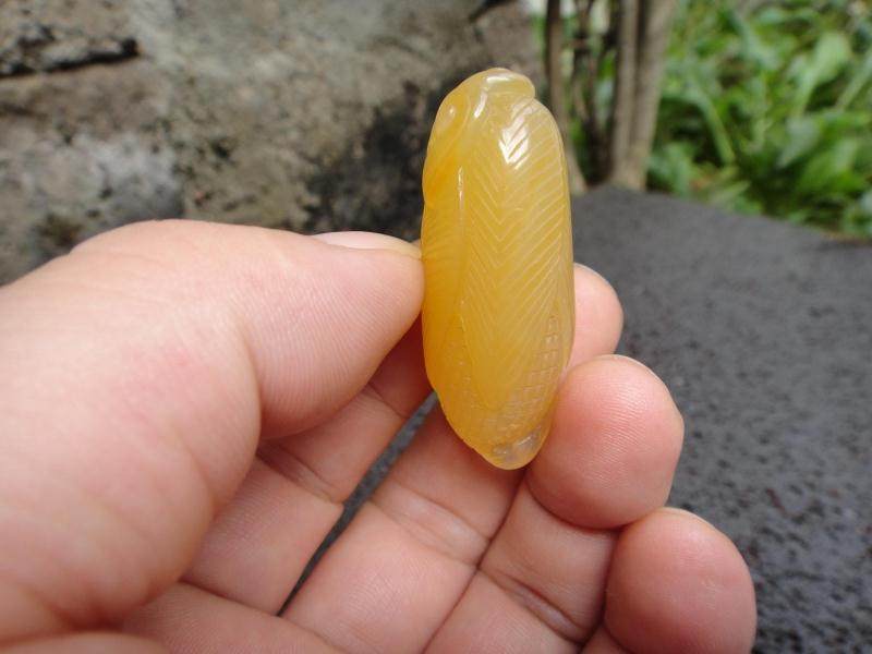 云南南龙天然黄玉精品流水颈饰挂件吊坠手把颈饰