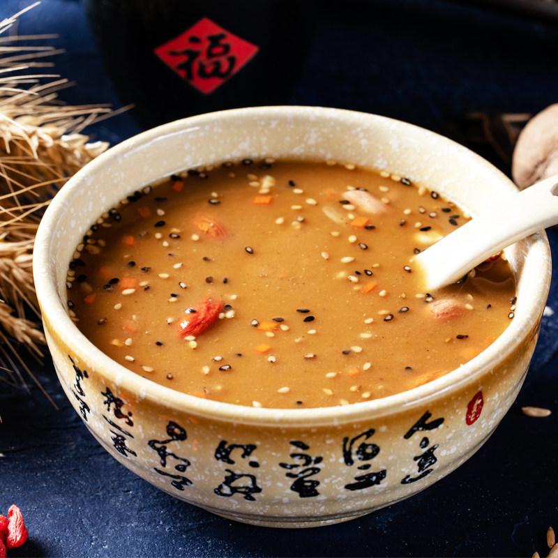 油茶平遥晋升五仁400g山西特产炒面冲饮即食代其它饮品