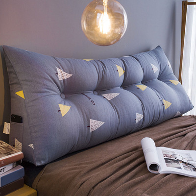 床头靠垫靠背垫软包床上靠枕大靠背网红床头板榻榻米三角腰靠双人