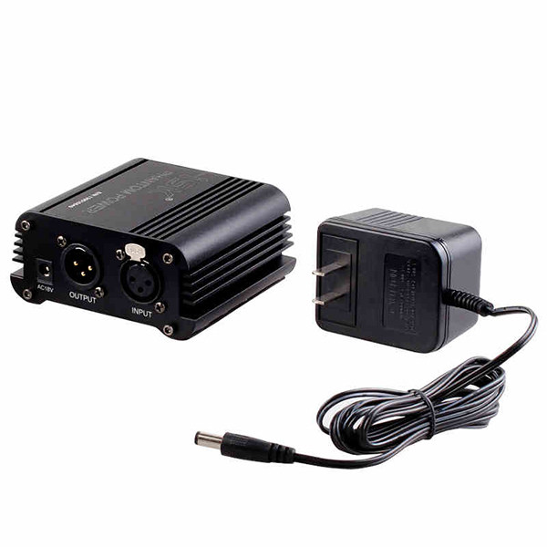 iskspm001电容麦克风专用48v幻象电源稳压噪声电源舞台