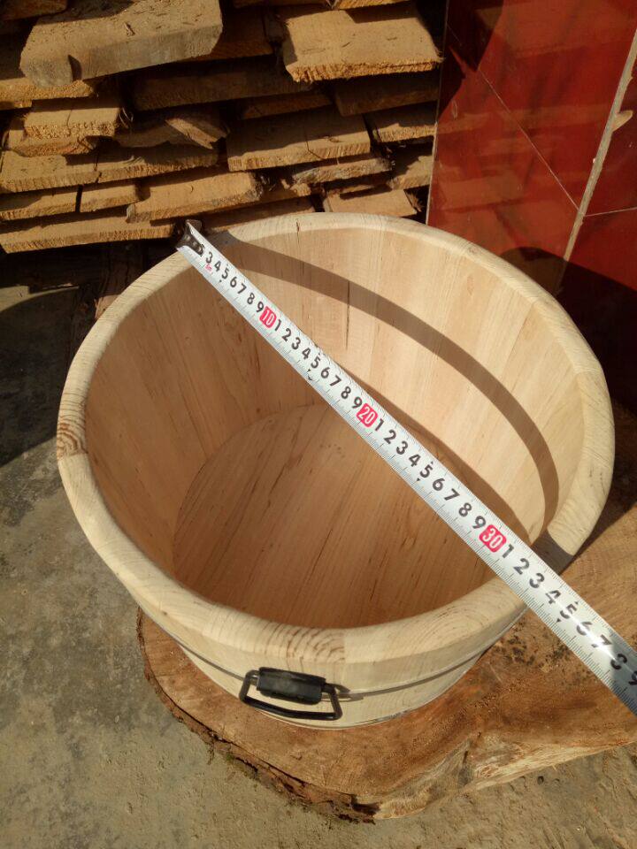 泡脚木桶足浴桶香杉木桶传统手工木桶节水木盆洗脚盆原木无漆无胶