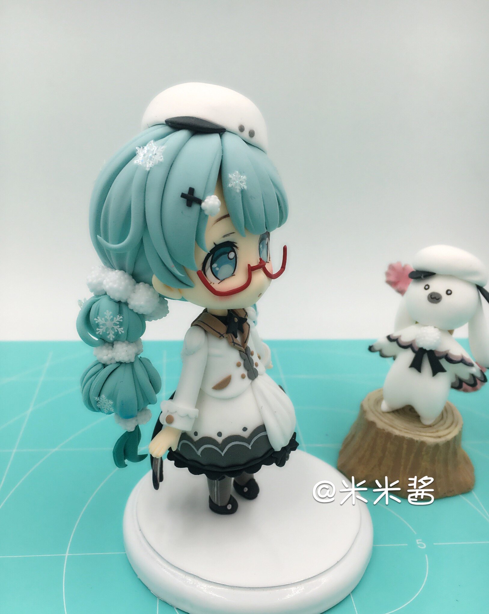 视频教程福利超轻粘土手办初音模型制作工具